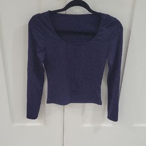 Chic Women's Navy Blouse
